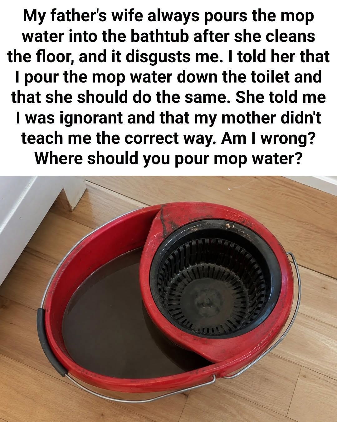 Toilet, Tub, or Sink? The Right Place to Dump Dirty Mop Water (Most People Get It Wrong)