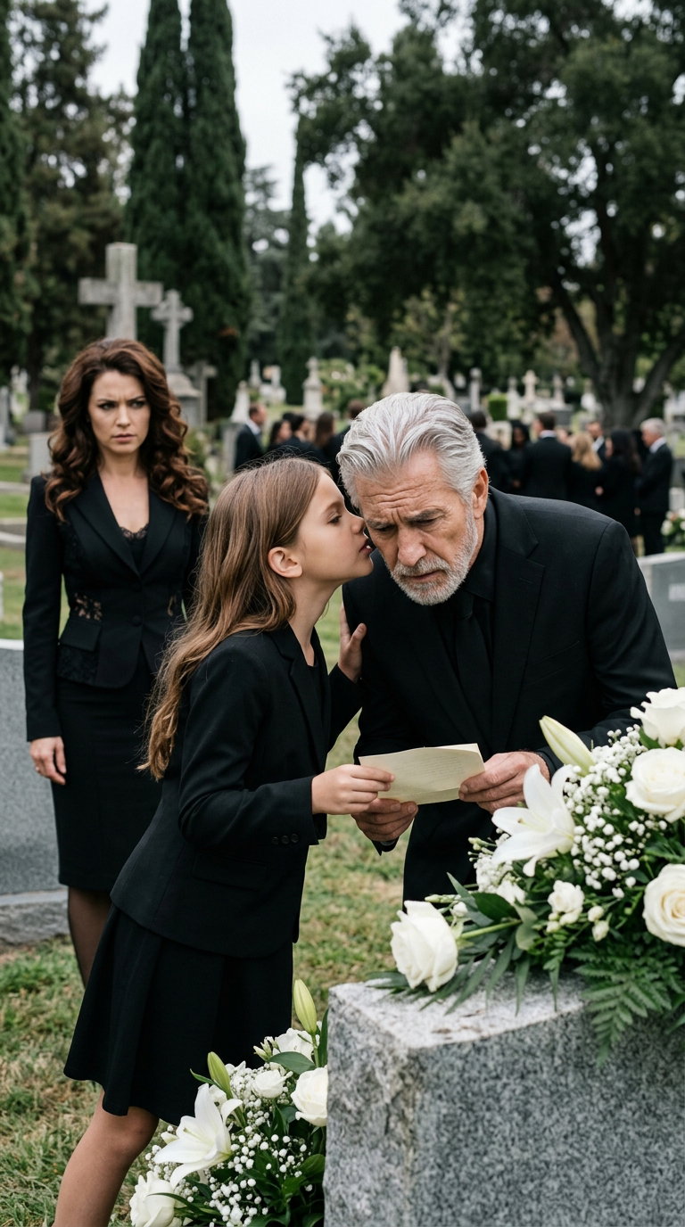 At My Son's Funeral, a Nine-Year-Old Girl Slipped Me a Letter and Whispered a Warning