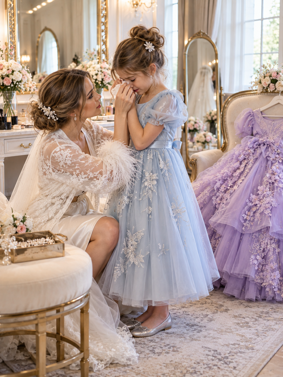 An Hour Before the Wedding, My 11-Year-Old Took Off Her Flower Girl Dress and Said the Words That Stopped Everything