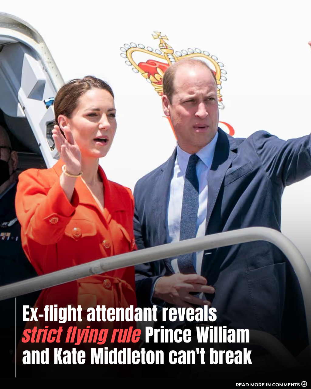 Why Prince William and Kate Can Never Fly First Class: The Surprising Rule Revealed by a Former Flight Attendant