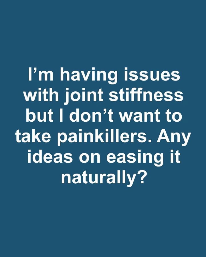 Stiff Joints, Natural Fixes: The Complete Non-Pill Guide to Moving Freely Again