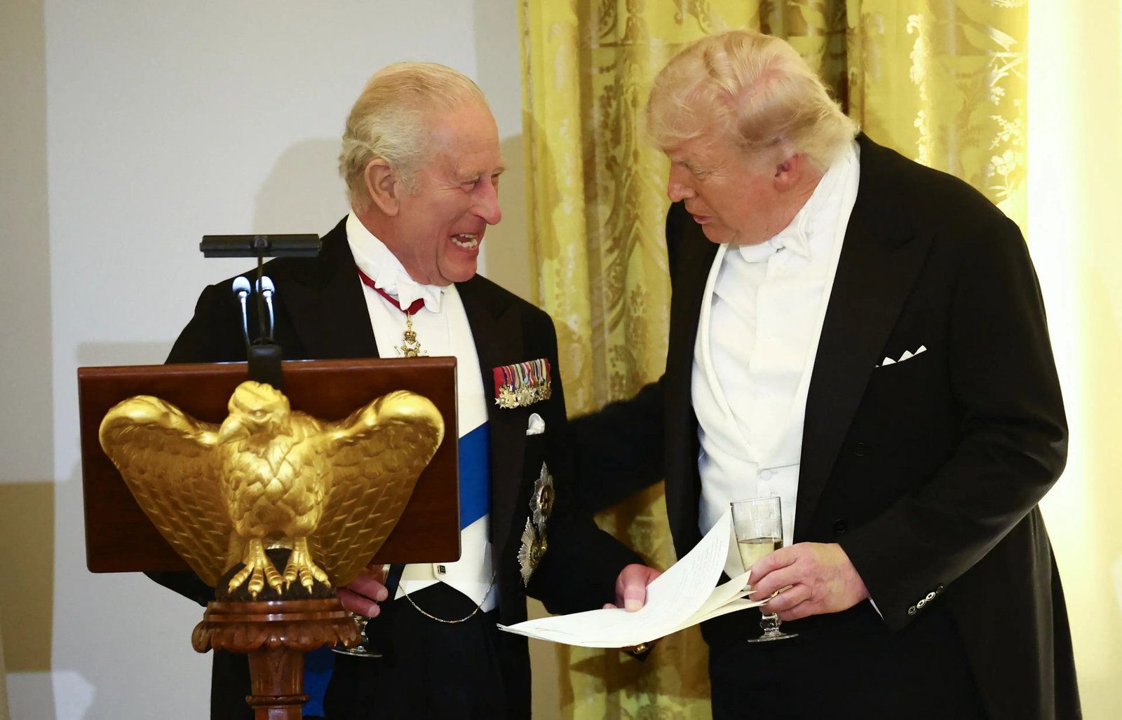 King Charles Presented Trump With a Golden Bell - and the Internet Decided It Meant Something Very Different