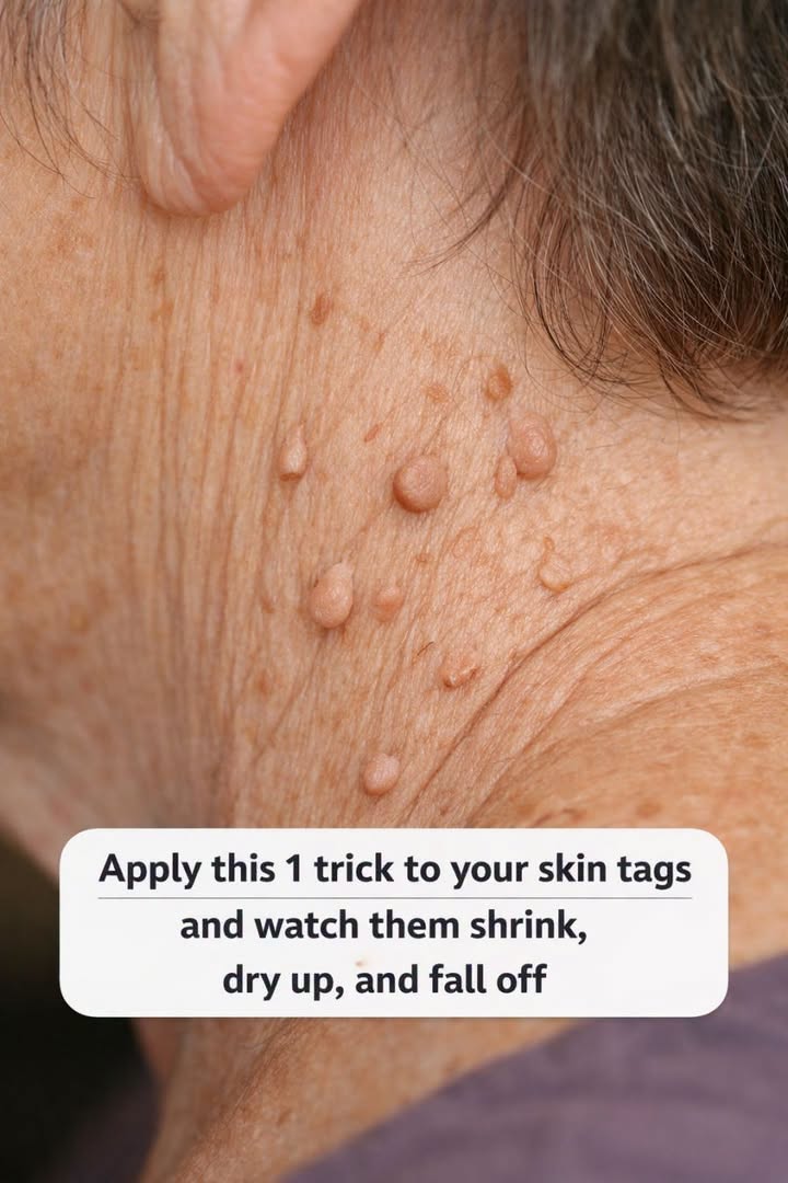 The One Kitchen Remedy That Helps Skin Tags Shrink, Dry Up And Vanish Naturally