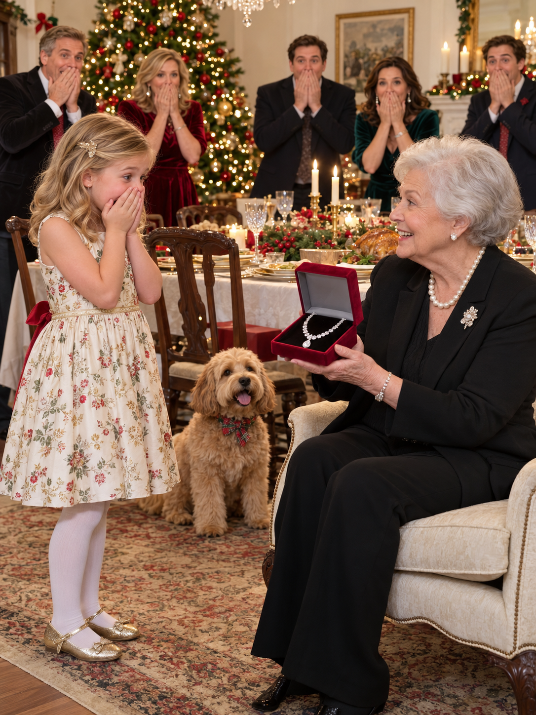 She Handed Her 'Unwanted' Granddaughter a Cheap Candle at Christmas. The Little Girl's Answer Ended Everything