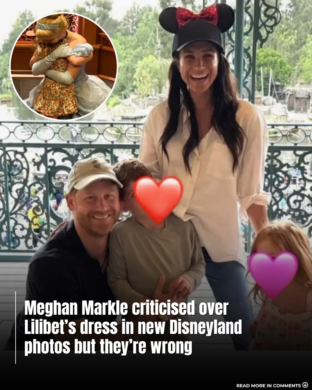 Meghan Markle's Disneyland Post Triggers Wave of 'Same Dress' Claims - and They All Fell Apart