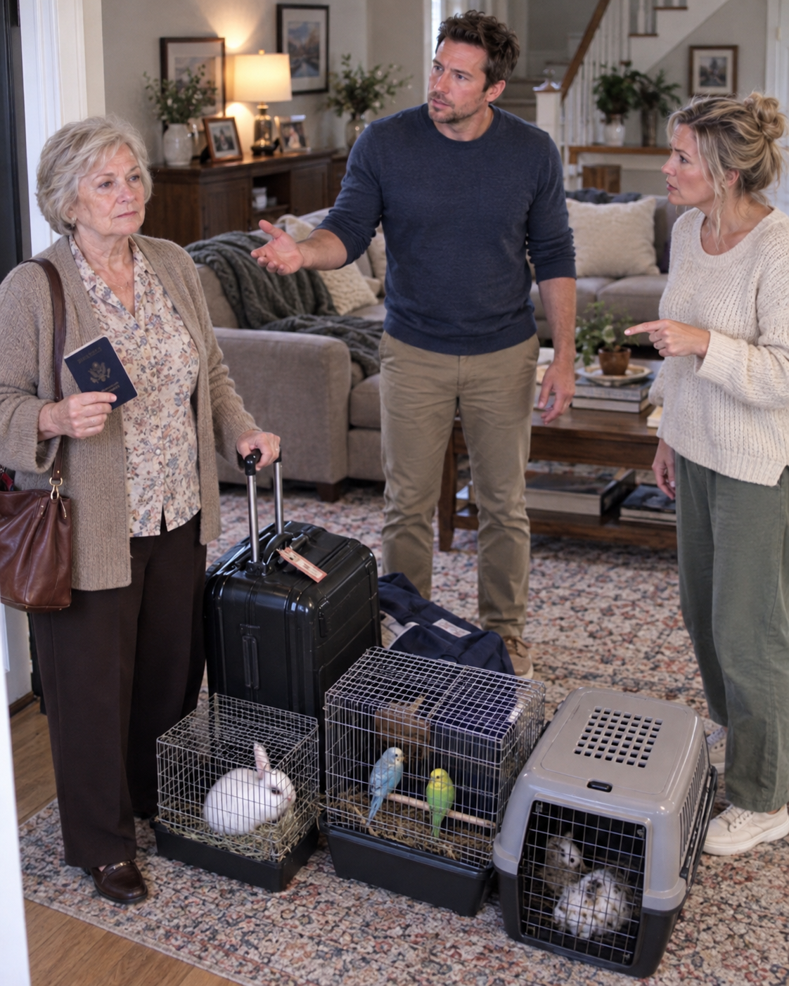 I Buried My Husband, Bought a Cruise Ticket in Secret - Then My Son Dumped Three Pet Cages in My Living Room