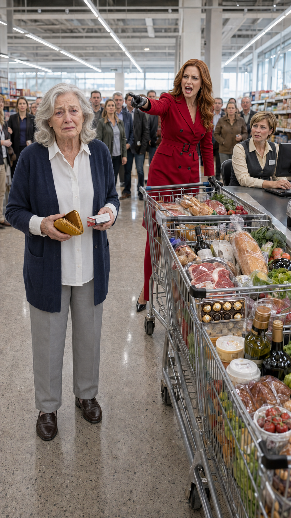 I Said One Word To My Entitled Daughter In The Checkout Line — And It Changed Everything