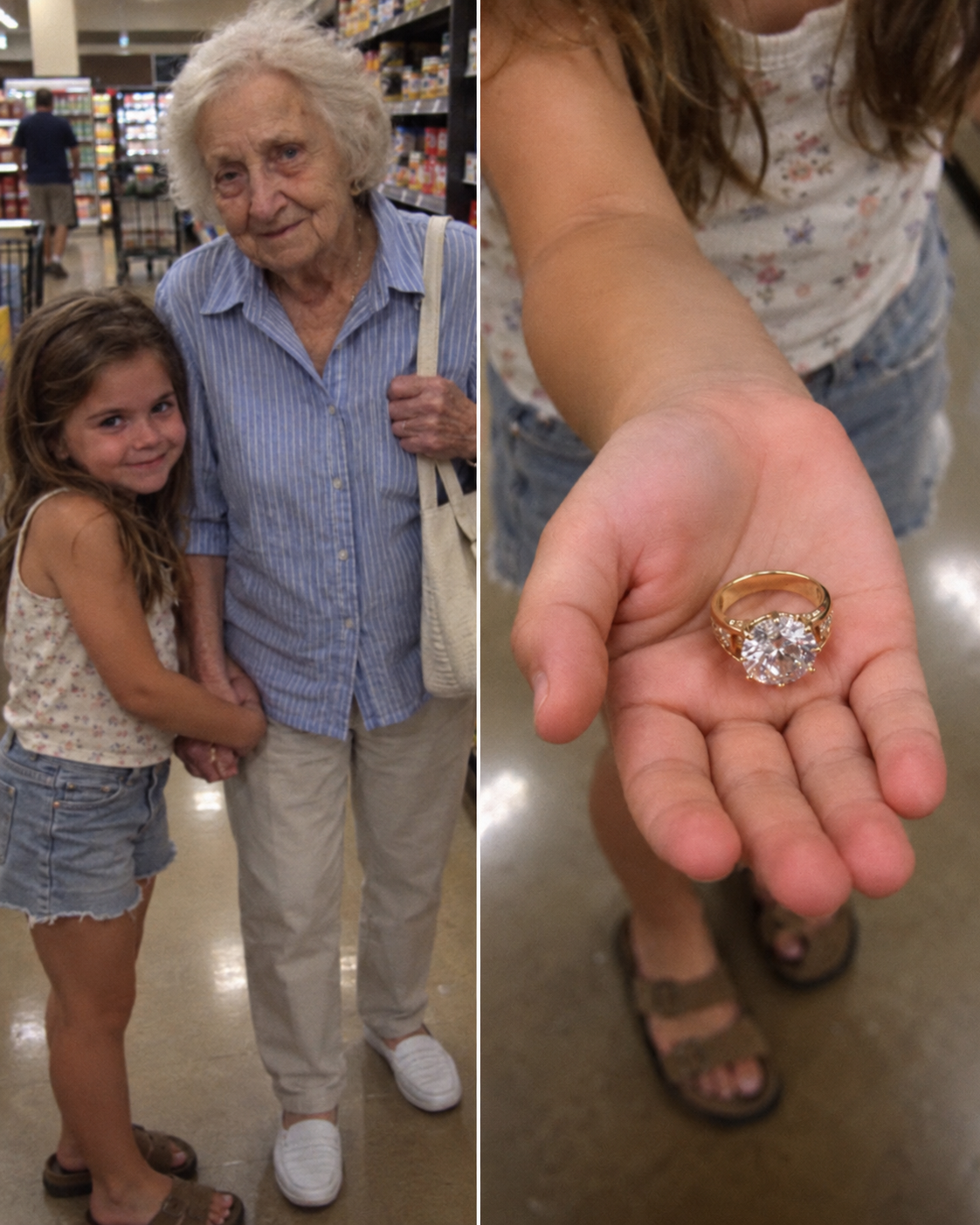 My Granddaughter Found a Diamond Ring at Target - What Turned Up at My Door the Next Morning Changed Everything