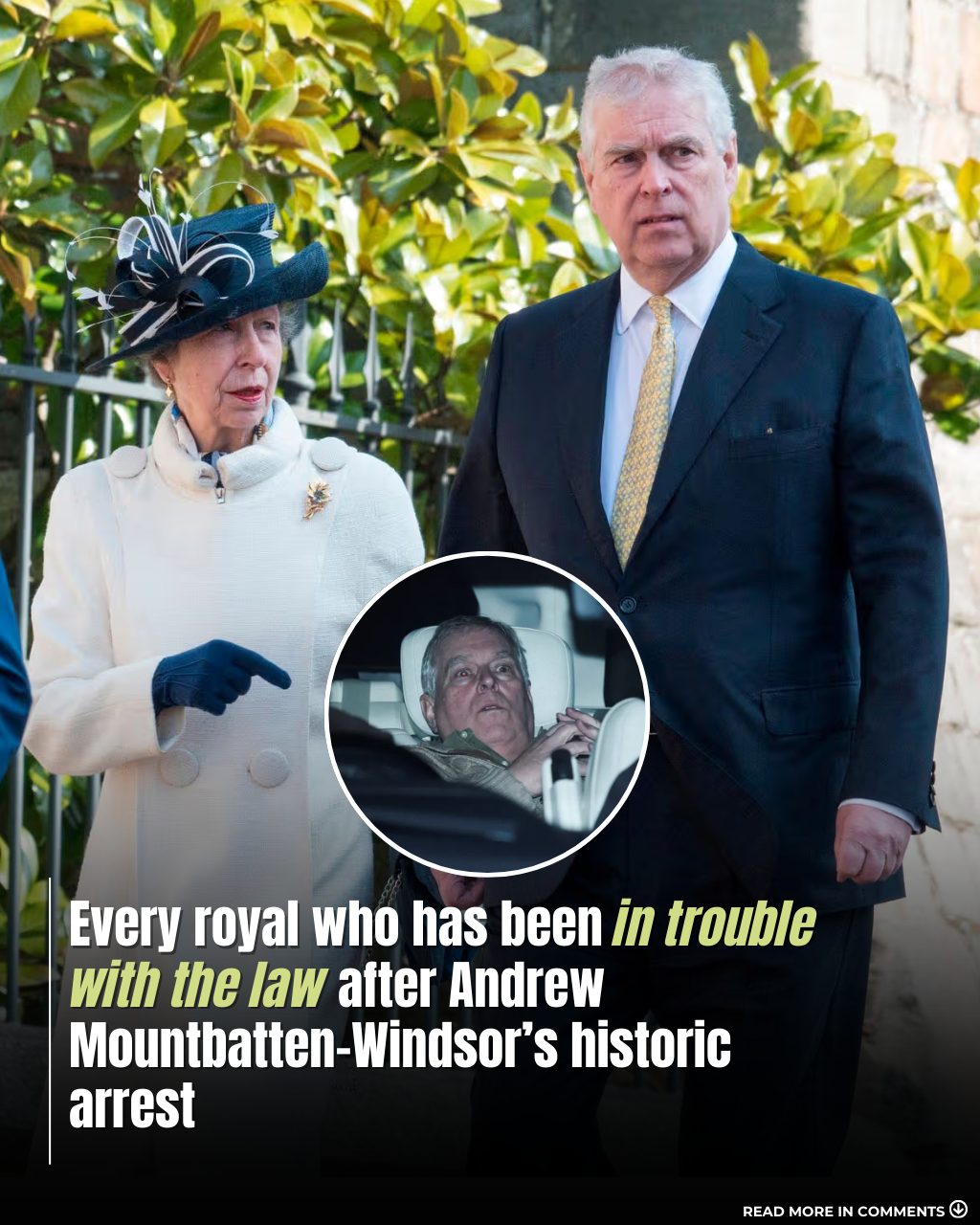 From the Scaffold to the Courtroom: The Royals Throughout History Who Faced the Law