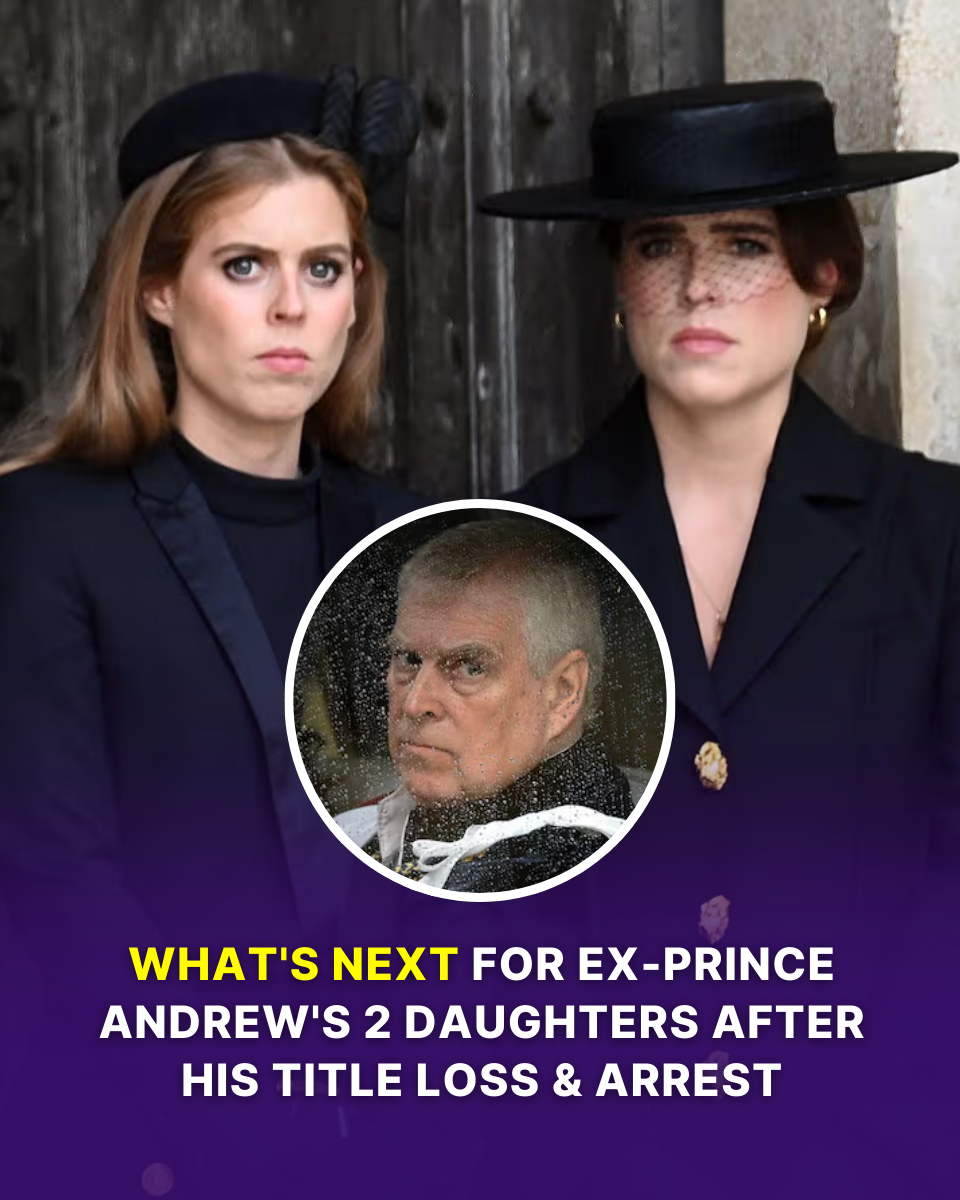 Princess Beatrice And Eugenie Face An Uncertain Future As Their Father Makes Royal History In Handcuffs