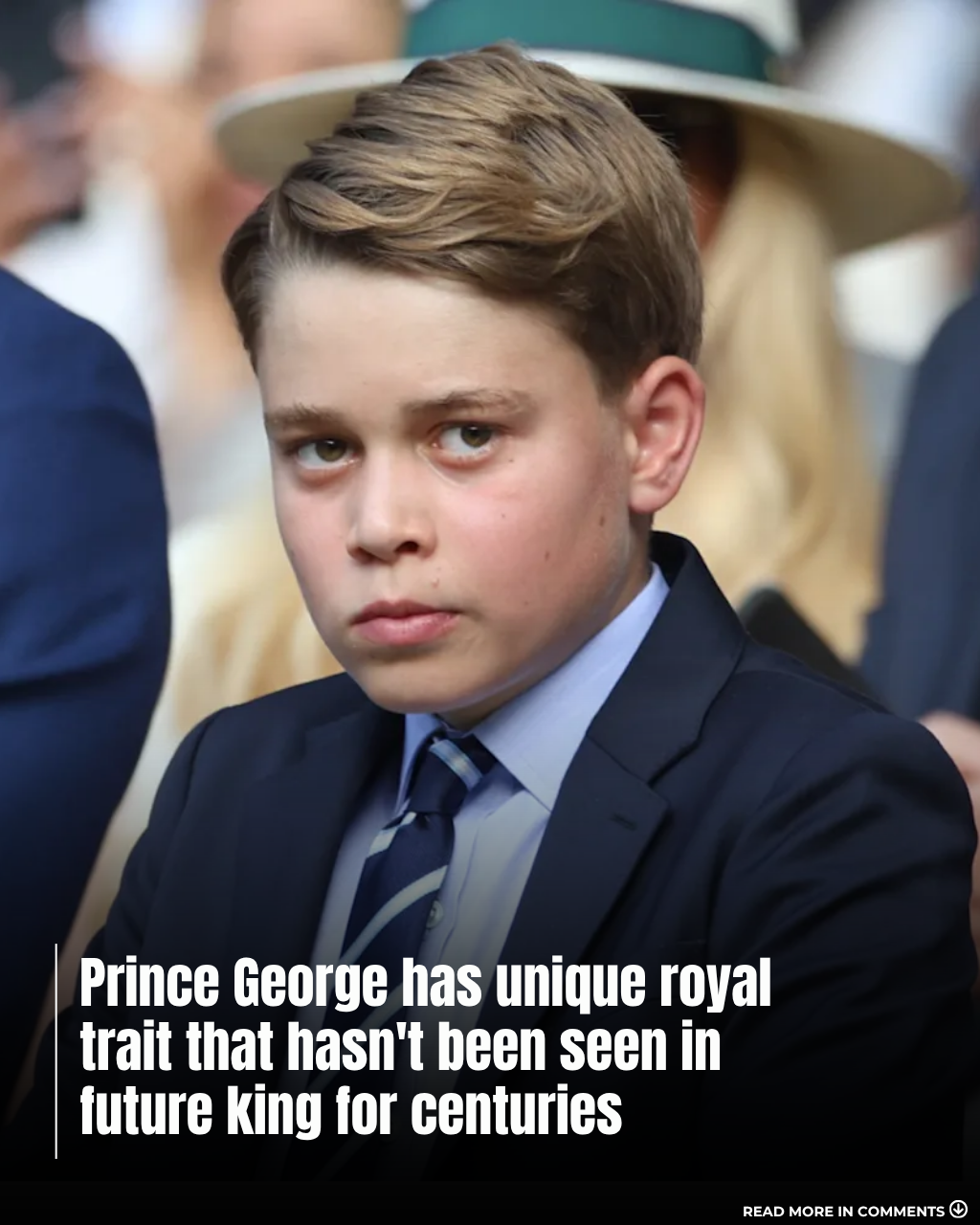 Prince George Carries Something No British King Has Had in a Thousand Years