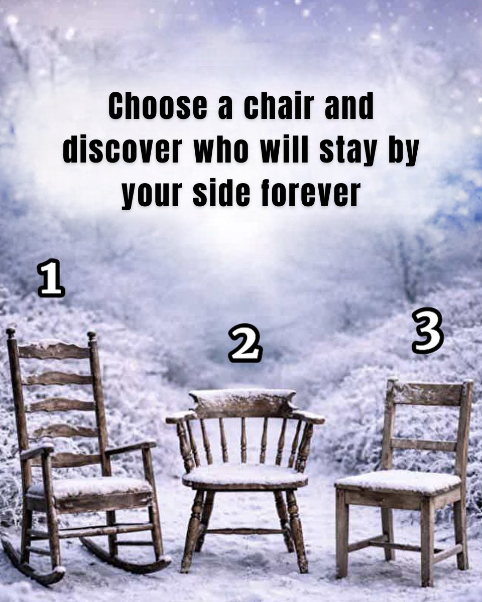 Three Chairs, One Choice: The Simple Test That Reveals Who Stays in Your Life