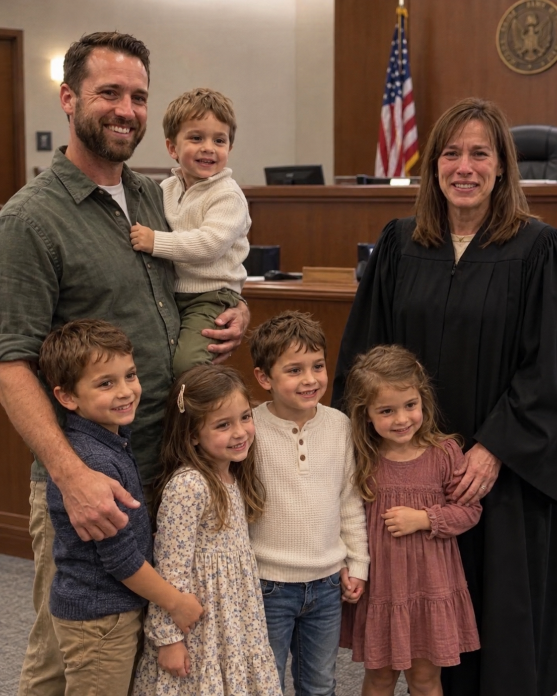 A Carpenter Fought to Keep Five Siblings From Being Split Up - and the Judge Learned Why He Really Did It