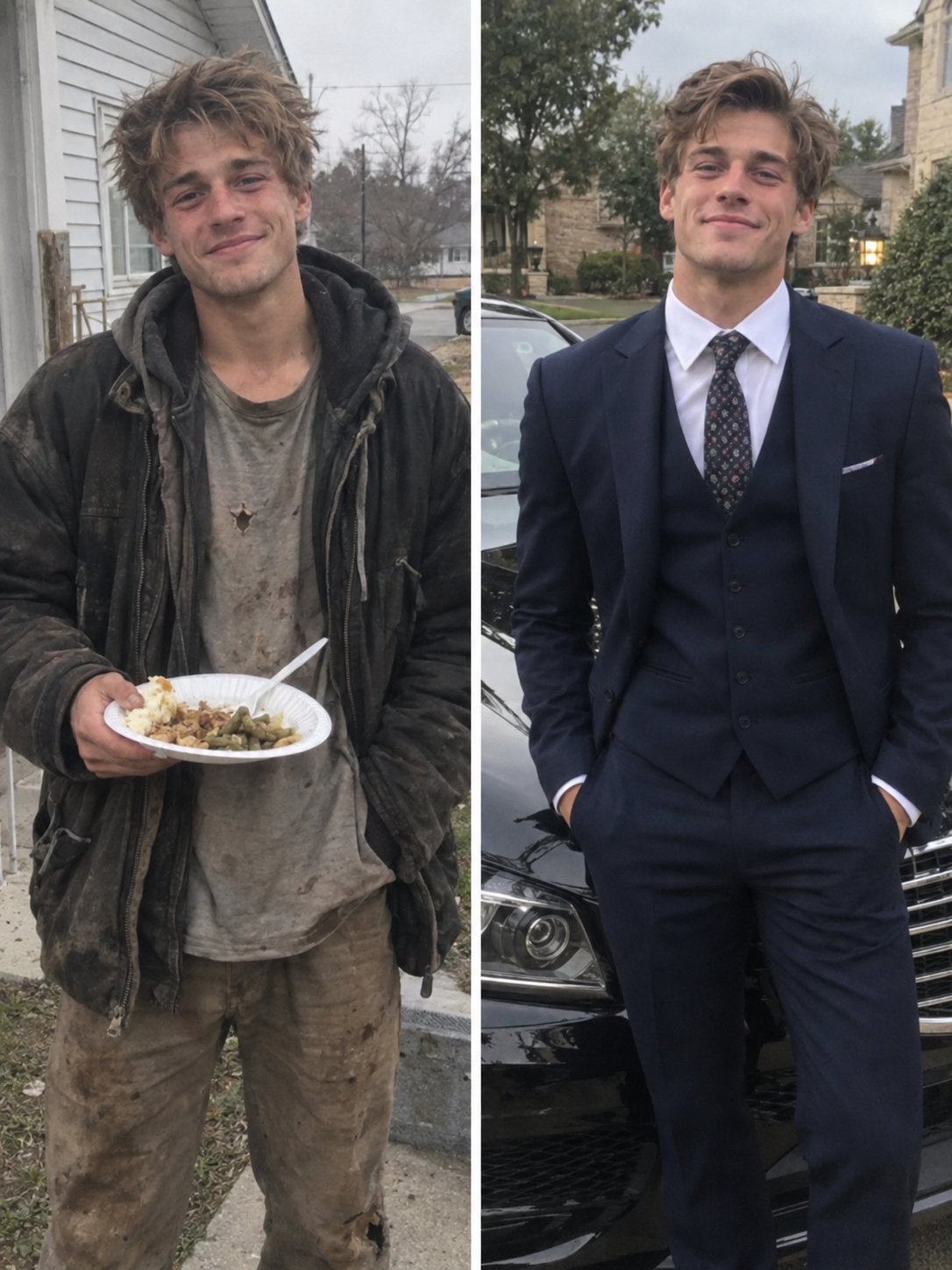 At Mom's Funeral, the Homeless Man She Fed for 20 Years Grabbed My Hands and Finally Explained Her Secret