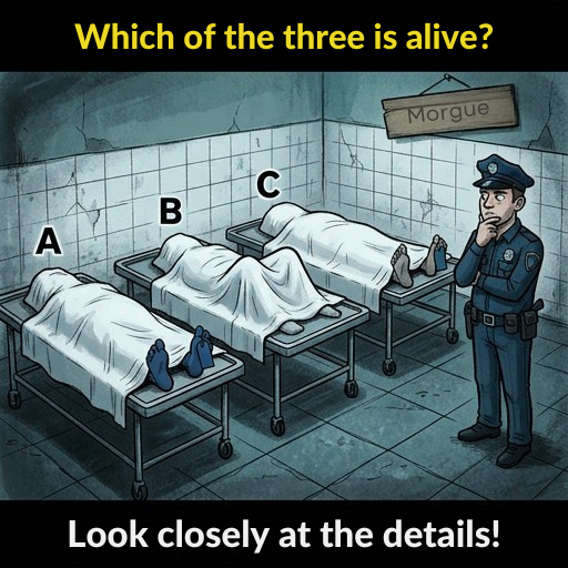 Which One Is Still Alive? The Frozen-Scene Puzzle That Outsmarts First Glances