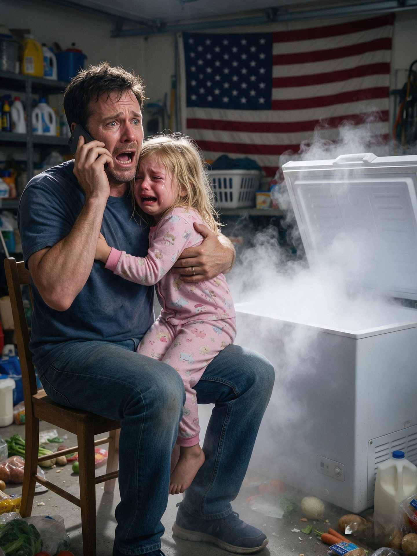"Grandma Puts Me in Here When I'm Bad": A Divorced Dad's Garage Discovery