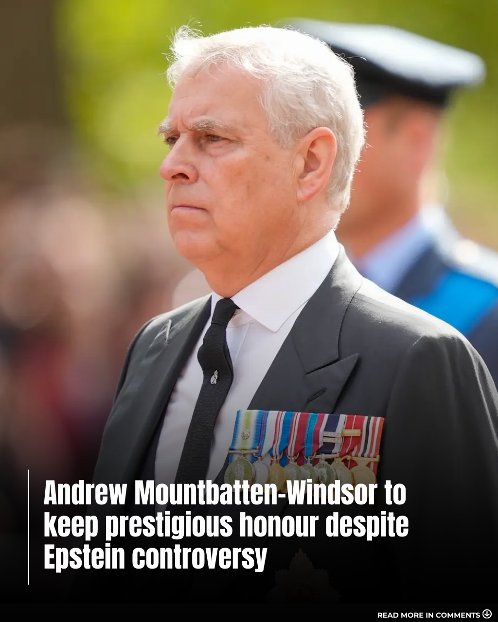 Why Andrew Can't Lose One of His Last Major Honours - No Matter What