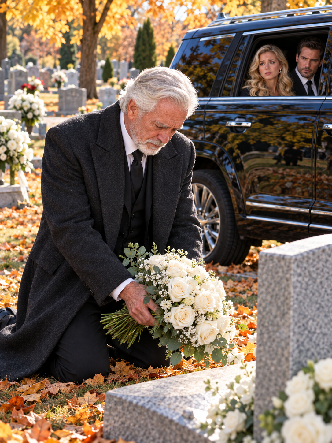 My Daughter Left Me at My Wife's Grave in the Freezing Cold. She Had No Idea What I Knew.