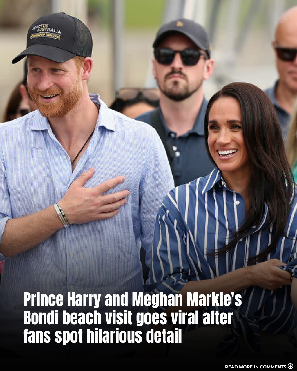 Barefoot Royals and One Very Funny Detail: The Bondi Beach Moment That Broke the Internet