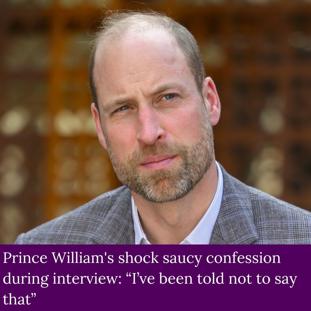 Prince William's Cheeky On-Air Confession: "I've Been Told Not to Say the Aubergine"