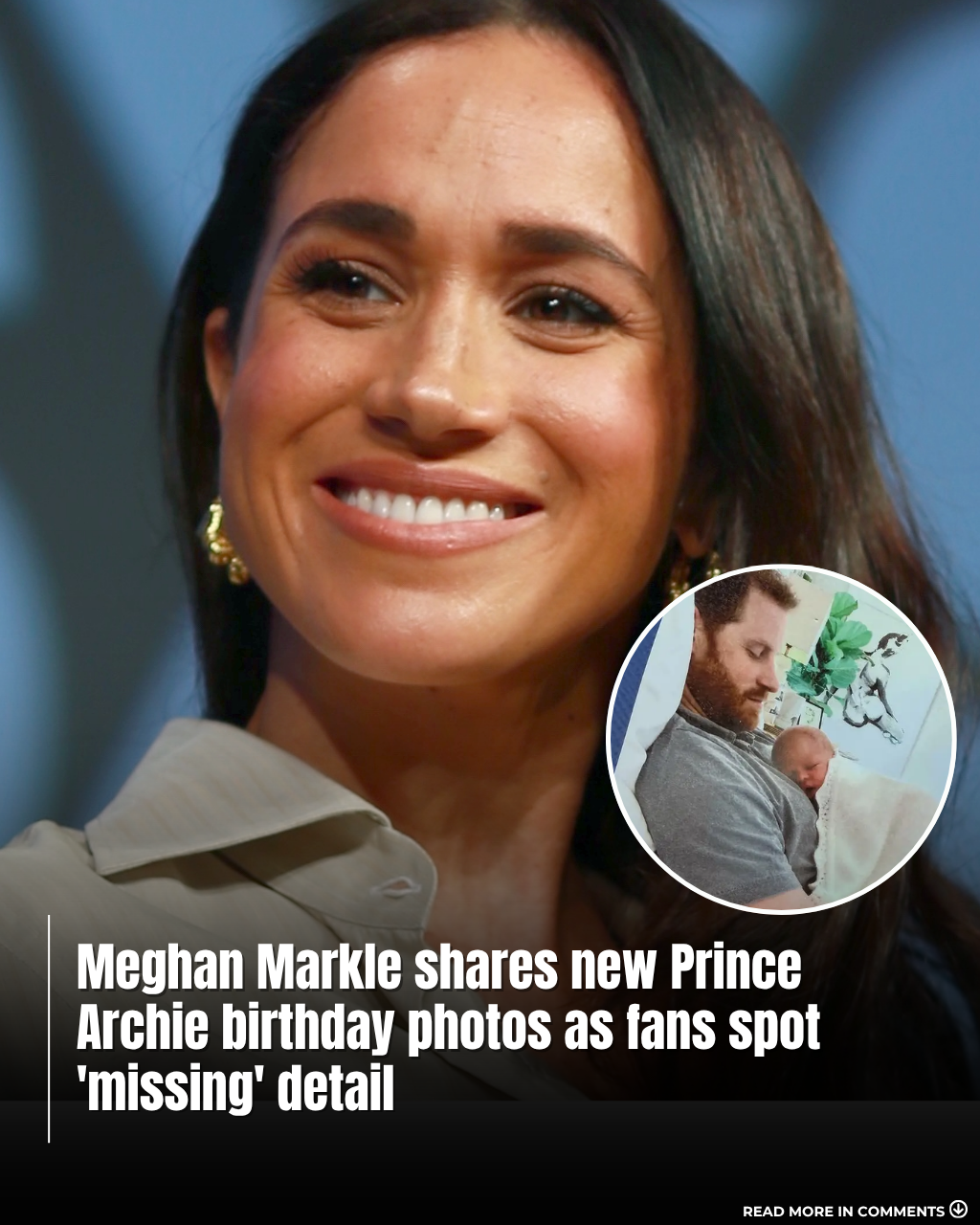 Meghan Markle Posts Rare Photos of Archie at Seven - and Fans Immediately Spot What's 'Missing'