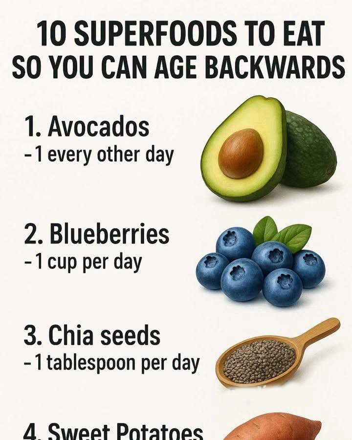 10 Superfoods That Help Your Body Fight Aging From the Inside Out — Number 7 Is Already in Your Kitchen