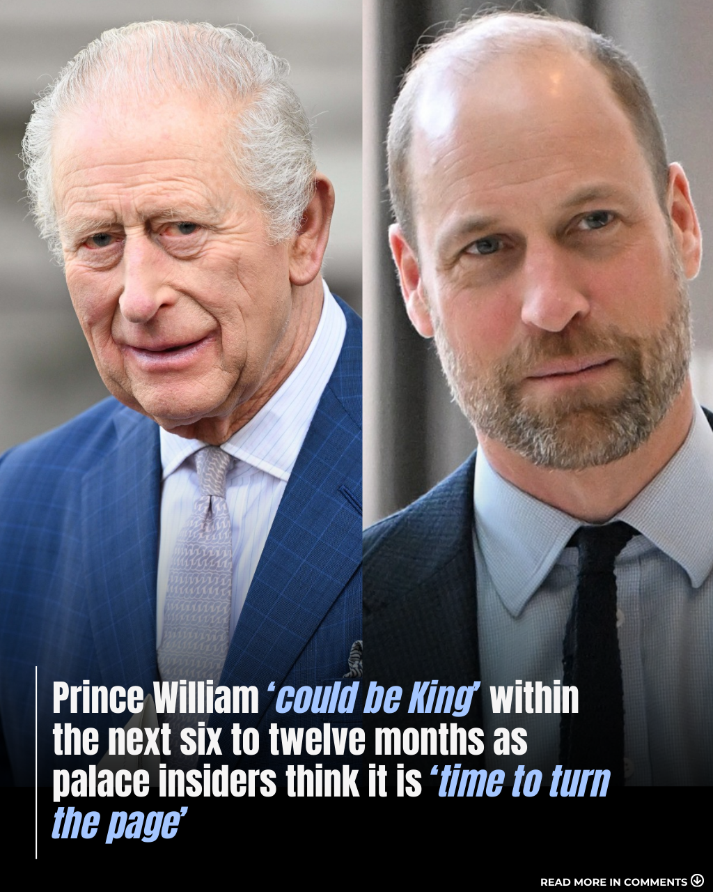 Insiders Whisper It Is Time to Turn the Page: Could King Charles Hand William the Crown Within a Year?
