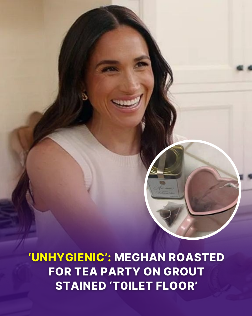 "Why on the Toilet Floor?" Meghan's Tea Party Video Sparks a Hygiene Firestorm