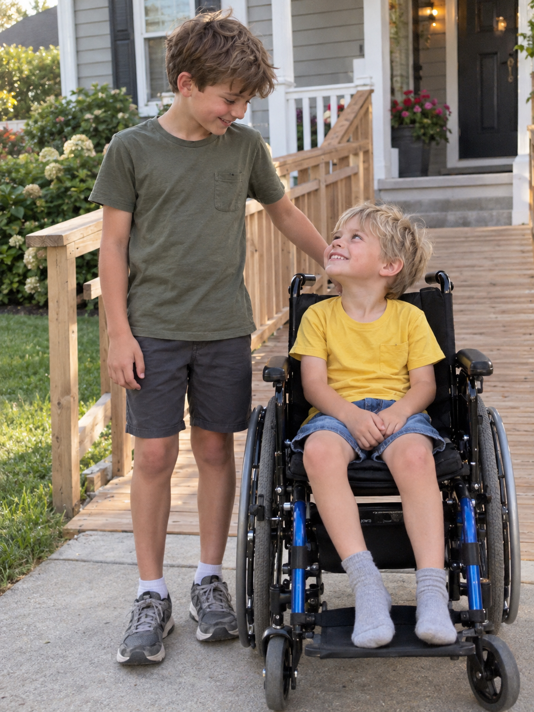 My Son Built a Wheelchair Ramp for the Boy Next Door - An Entitled Neighbor Tore It Down, and Regretted It by Sundown