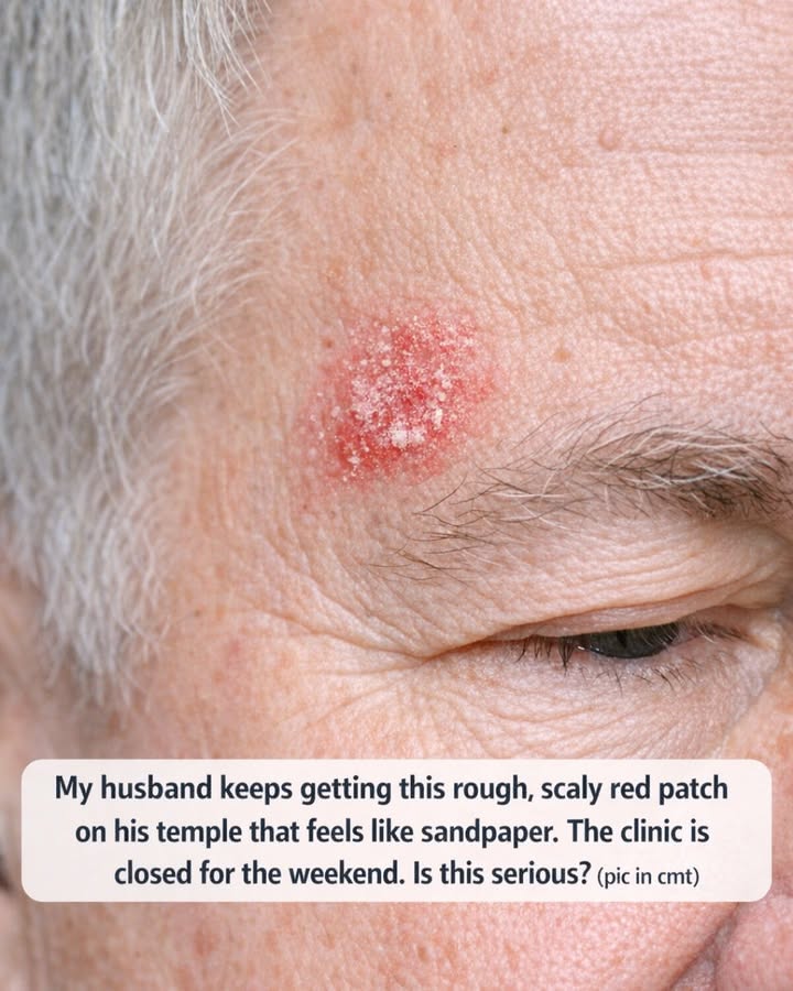 A Sandpaper Patch On His Temple: What Every Weekend Should Know About That Rough, Scaly Spot